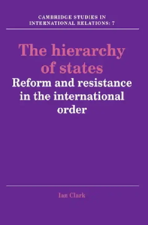Cover of The Hierarchy of States