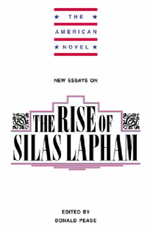 Cover of New Essays on the Rise of Silas Lapham