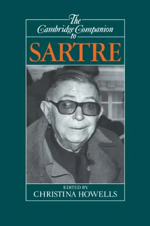 Cover of The Cambridge Companion to Sartre