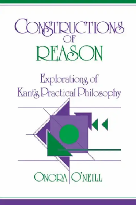 Cover of Constructions of Reason