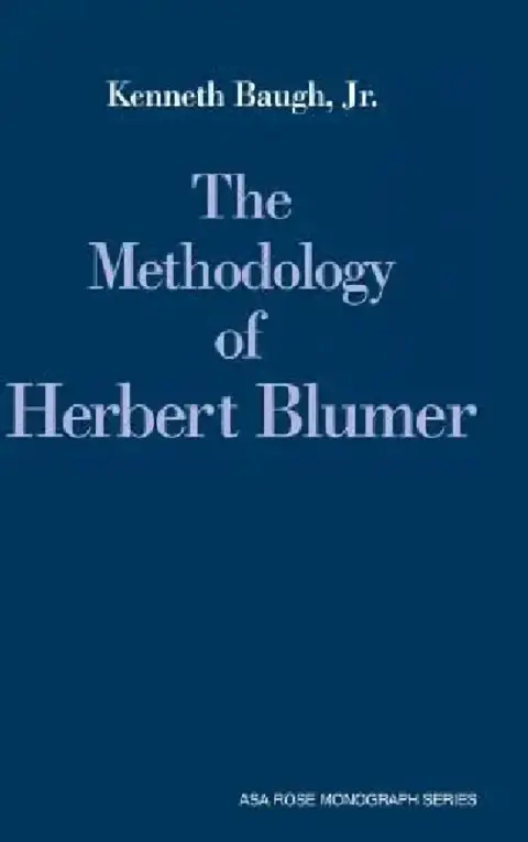 Cover of The Methodology of Herbert Blumer