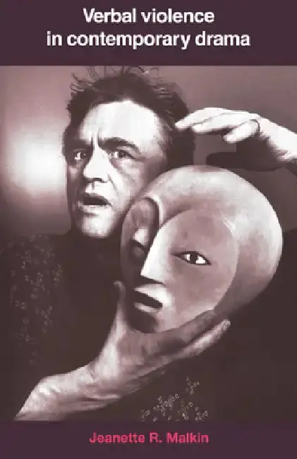 Cover of Verbal Violence in Contemporary Drama