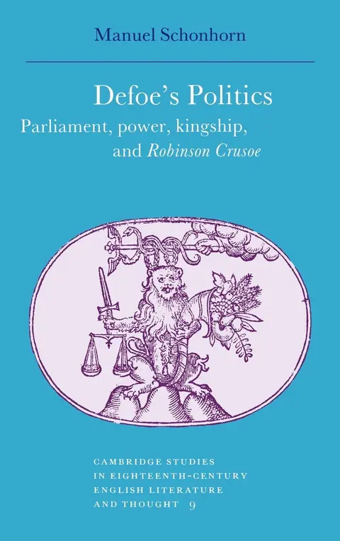 Cover of Defoe's Politics