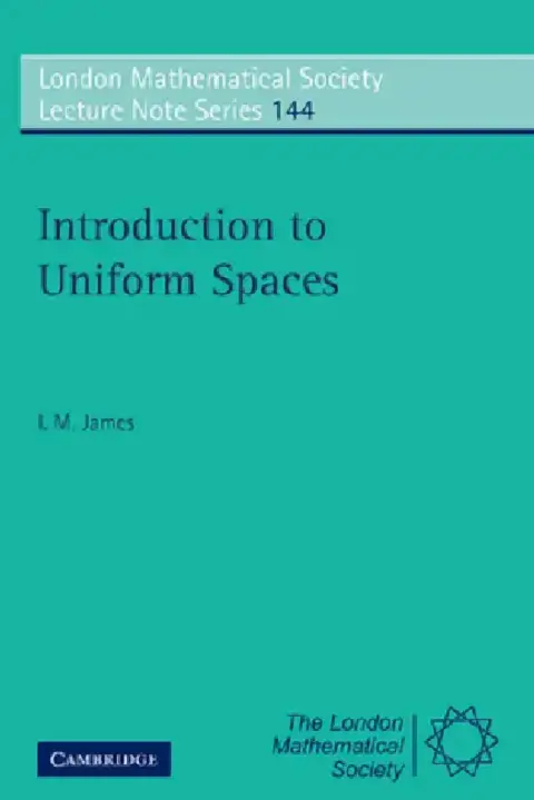 Cover of Introduction to Uniform Spaces