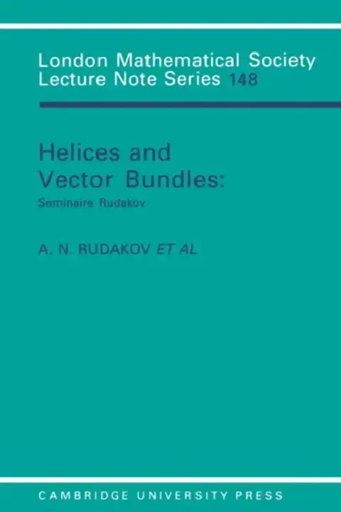 Cover of Helices and Vector Bundles
