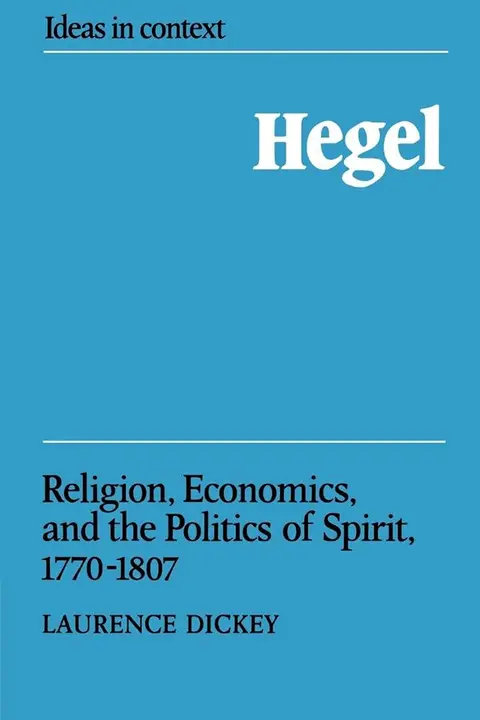 Cover of Hegel