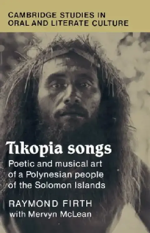 Cover of Tikopia Songs