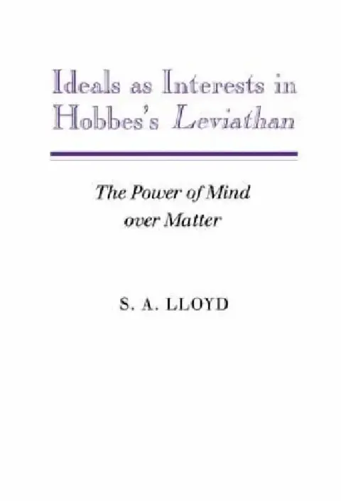 Cover of Ideals as Interests in Hobbes's Leviathan