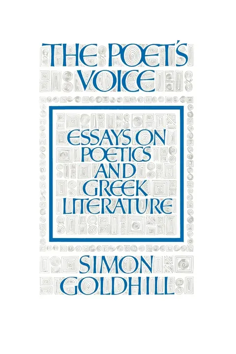 Cover of The Poet's Voice