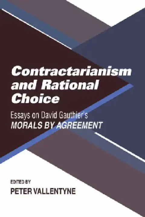 Cover of Contractarianism and Rational Choice