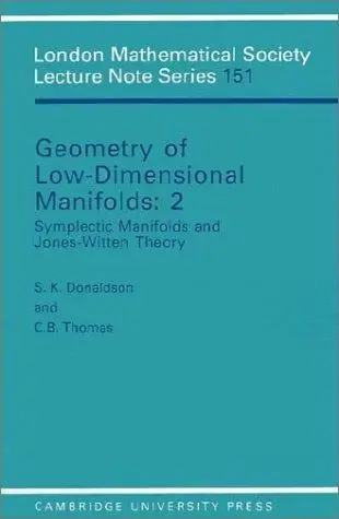 Cover of Geometry of Low-Dimensional Manifolds