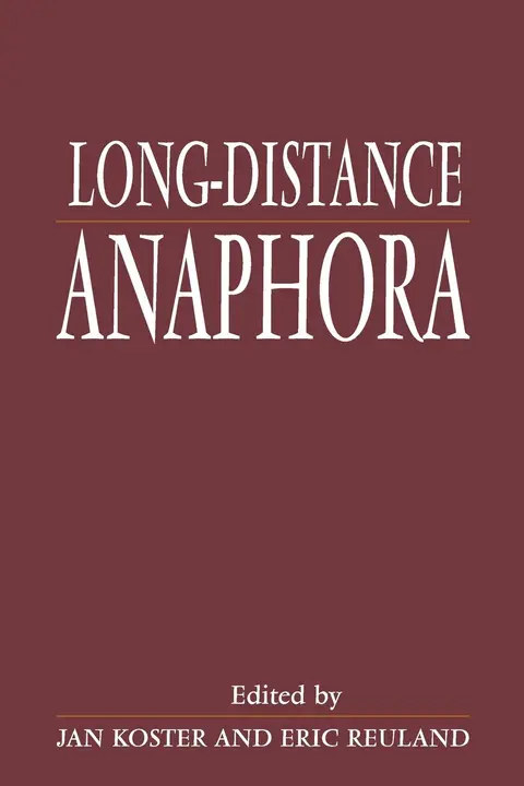 Cover of Long Distance Anaphora