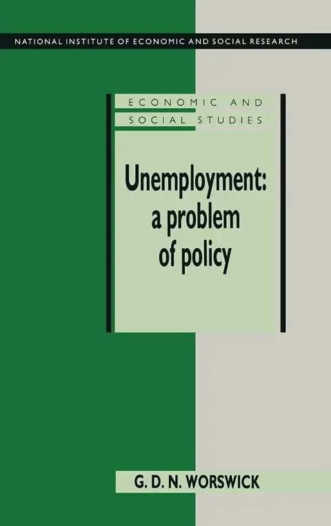 Cover of Unemployment