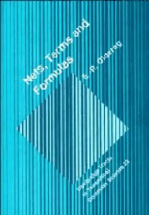 Cover of Nets, Terms and Formulas