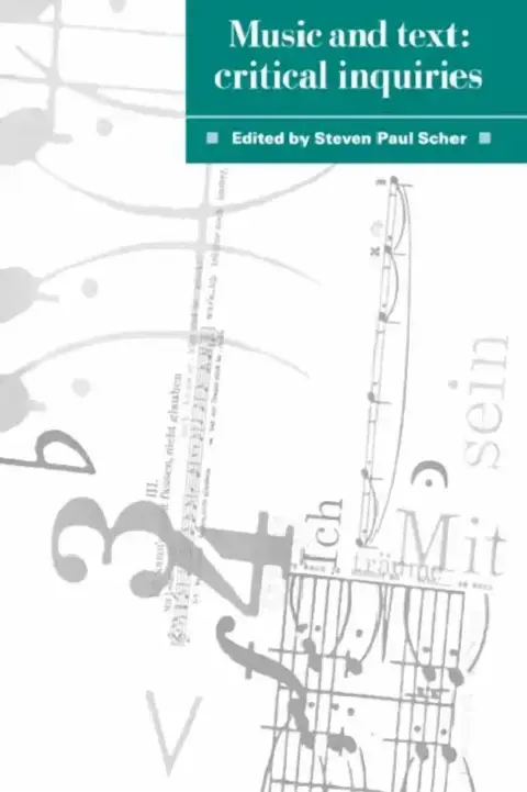 Cover of Music and Text