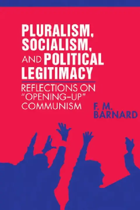 Cover of Pluralism, Socialism, and Political Legitimacy