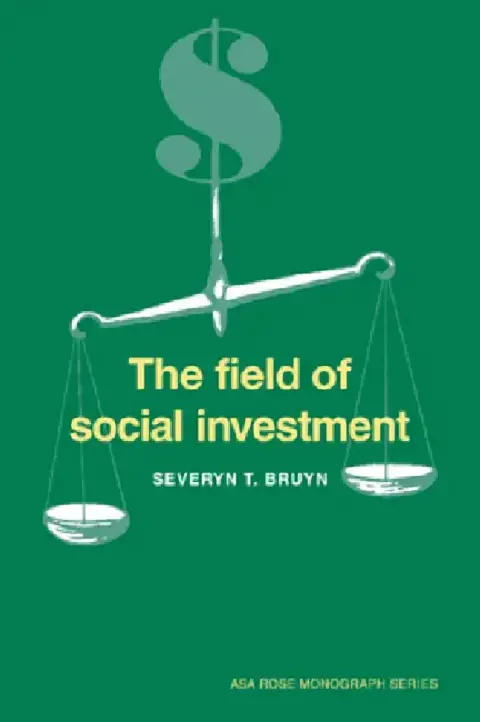 Cover of The Field of Social Investment