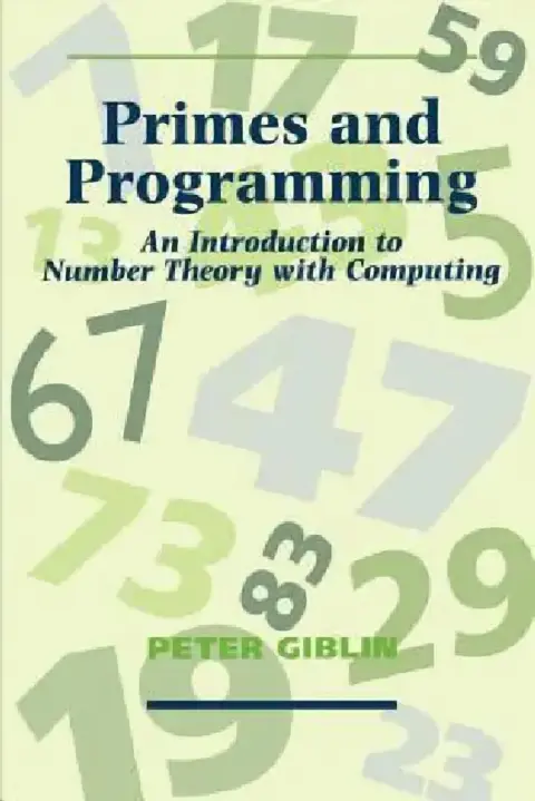 Cover of Primes and Programming
