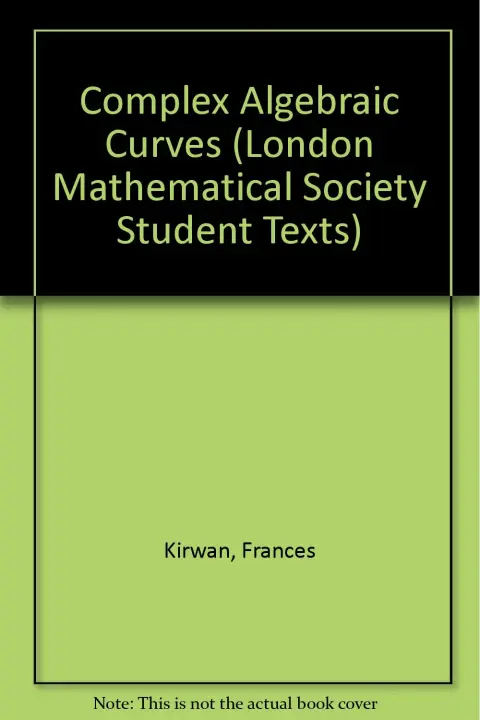 Cover of Complex Algebraic Curves