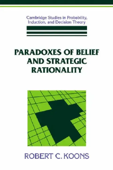 Cover of Paradoxes of Belief and Strategic Rationality