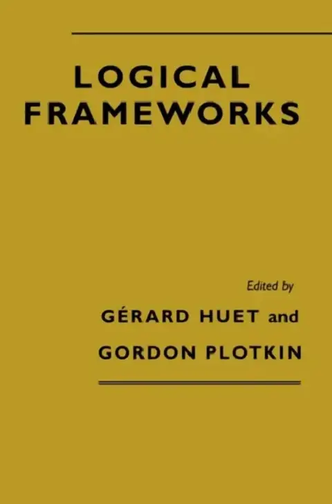 Cover of Logical Frameworks