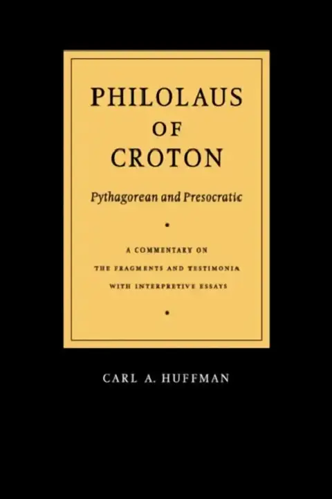 Cover of Philolaus of Croton