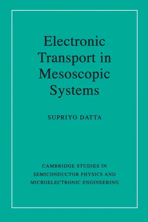 Cover of Electronic Transport in Mesoscopic Systems