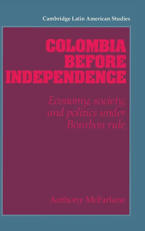Cover of Colombia before Independence