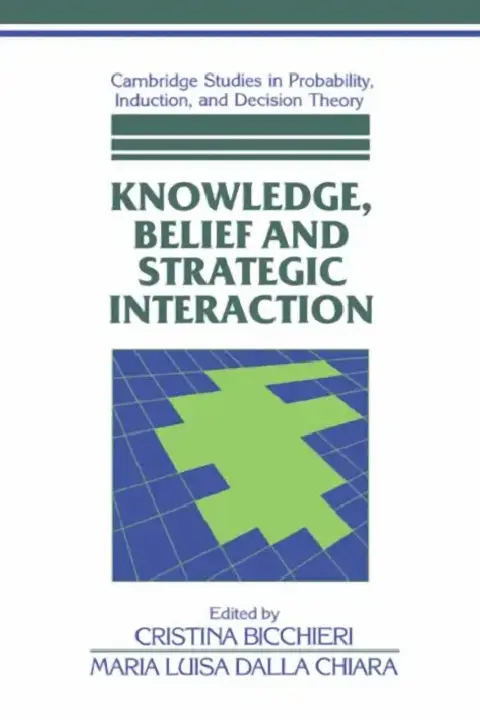 Cover of Knowledge, Belief, and Strategic Interaction