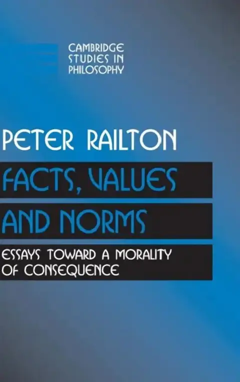 Cover of Facts, Values, and Norms
