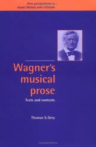Cover of Wagner's Musical Prose