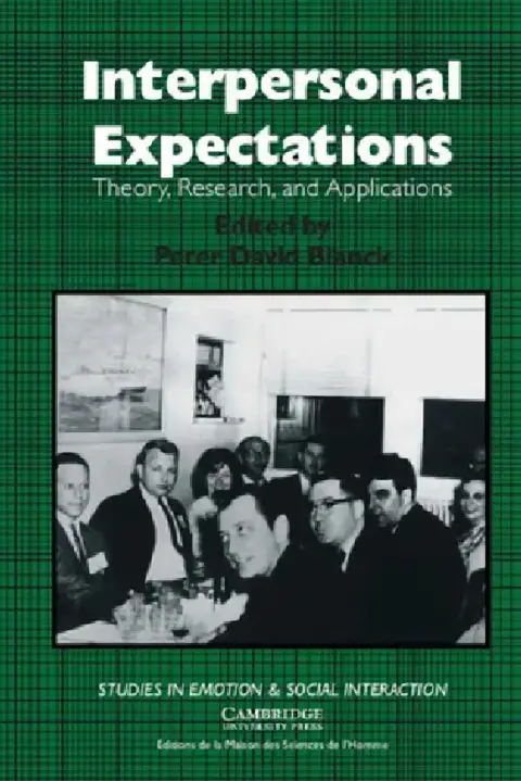 Cover of Interpersonal Expectations