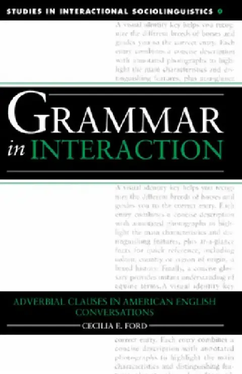 Cover of Grammar in Interaction