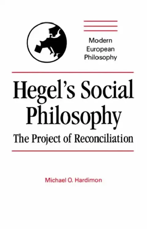 Cover of Hegel's Social Philosophy