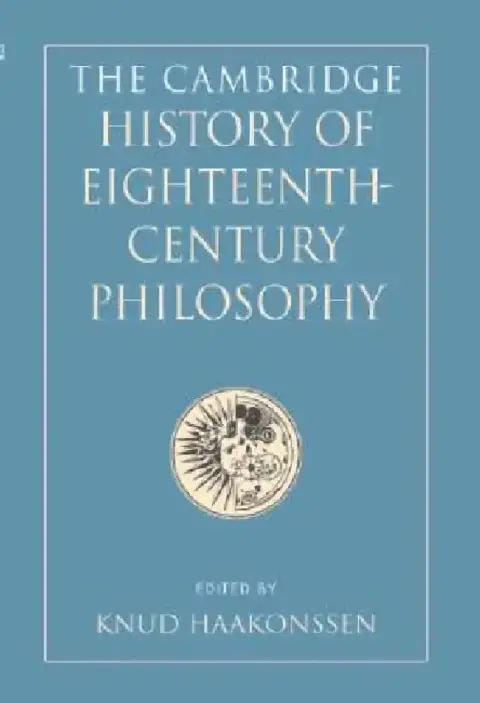 Cover of The Cambridge History of Eighteenth-Century Philosophy 2 Volume Hardback Boxed Set