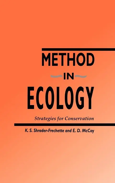 Cover of Method in Ecology