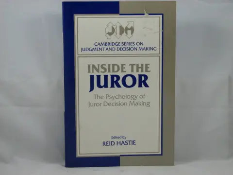 Cover of Inside the Juror