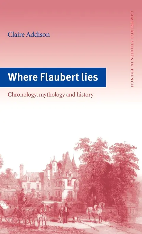 Cover of Where Flaubert Lies