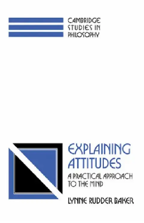 Cover of Explaining Attitudes