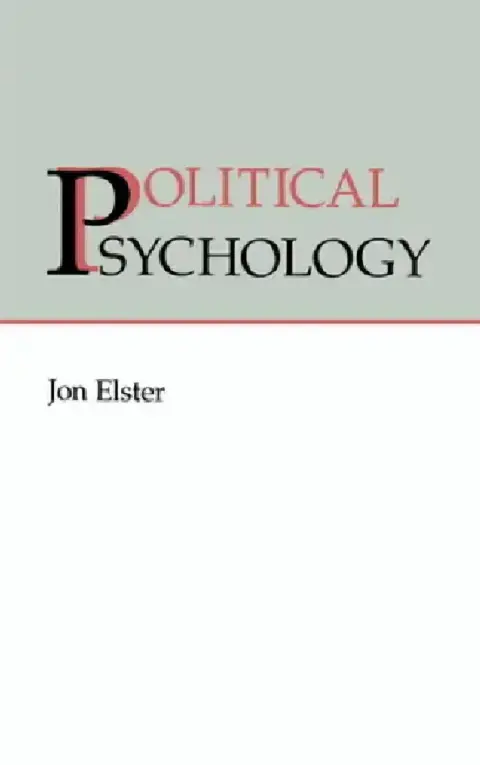 Cover of Political Psychology