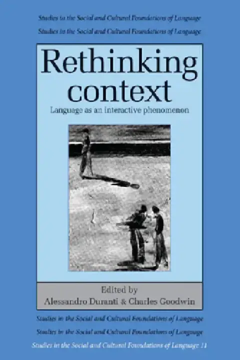 Cover of Rethinking Context