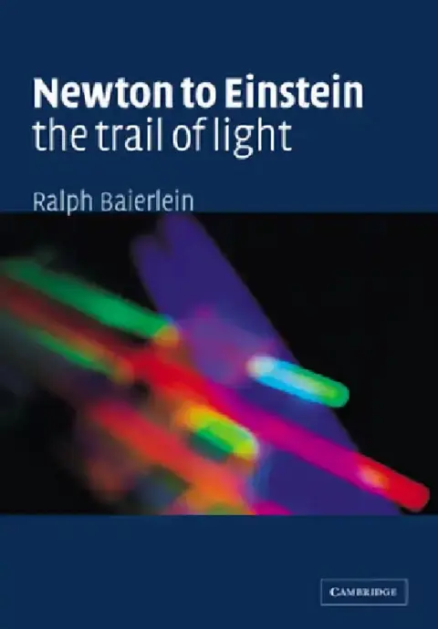Cover of Newton to Einstein