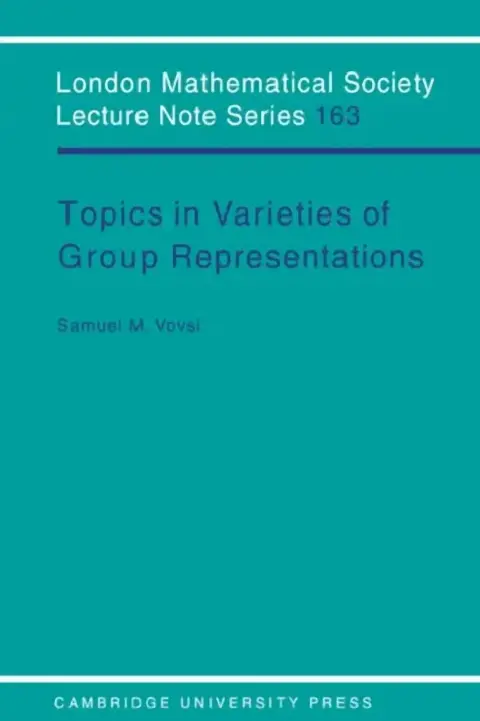 Cover of Topics in Varieties of Group Representations
