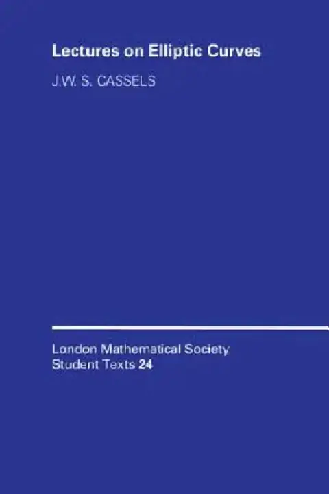 Cover of Lectures on Elliptic Curves