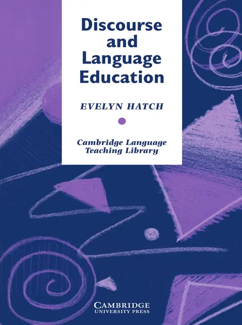 Cover of Discourse and Language Education