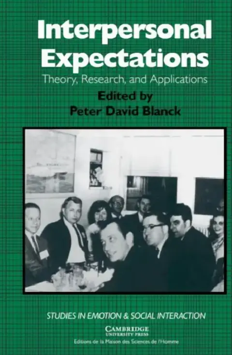 Cover of Interpersonal Expectations