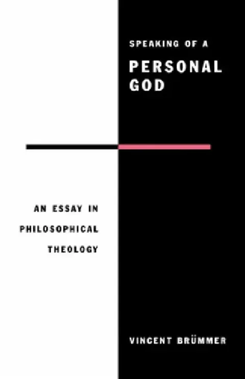 Cover of Speaking of a Personal God