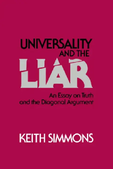 Cover of Universality and the Liar