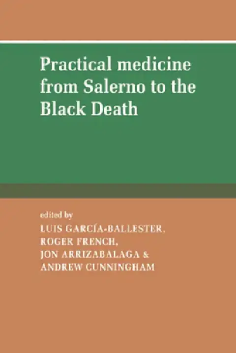 Cover of Practical Medicine from Salerno to the Black Death
