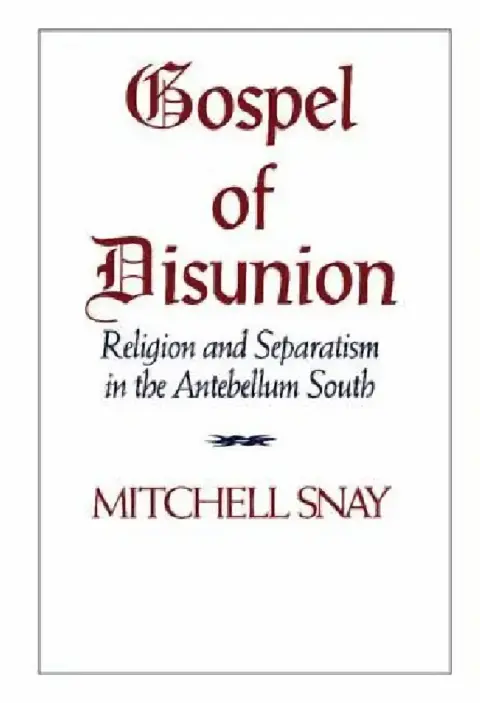 Cover of Gospel of Disunion